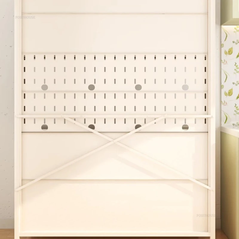 Modern Minimalist Kitchen Cabinets Household Storage Cabinet Floor-standing Multi-layer Wall-mounted Integrated Kitchen Cabinet