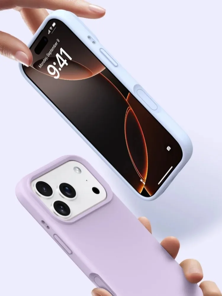 Original Official Silicone Case For iPhone 17ProMax 16 13 12 15 14 Pro Phone Cases For iPhone 16 13Pro 17 11 14 15 Pro Max Cover 6