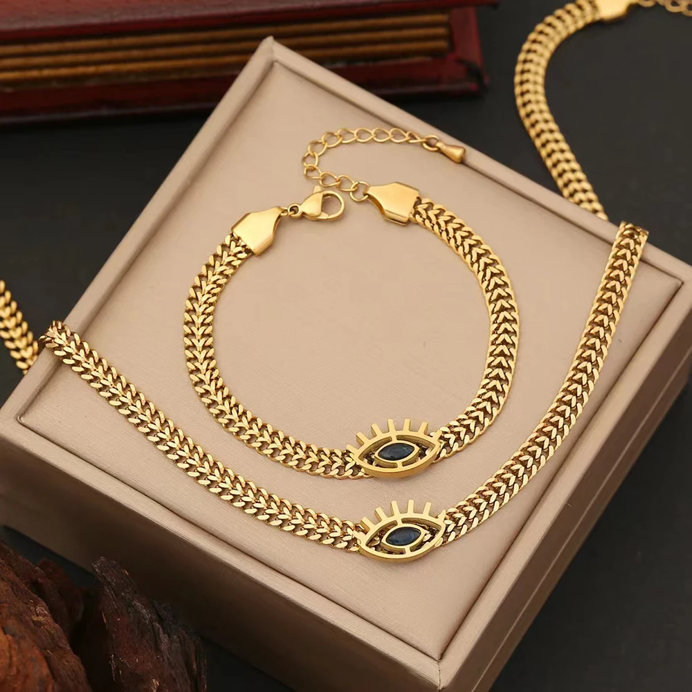 Watch Jewelry Set Women Watches Luxury Rhinestone Bracelet Watches Relogio Feminino With Stainless Steel Geometric Jewelry Suit