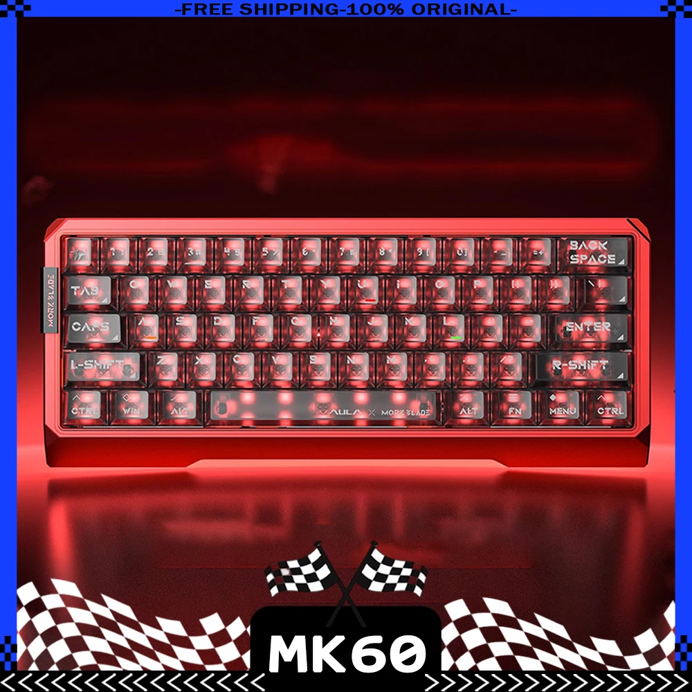 MorkBlade x AULA コラボモデル MK60 赤 MorkBlade x AULA コラボモデル MK60 レッド MorkBlade x AULA