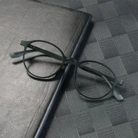 Новые сверхлегкие резиновые очки из титанового сплава TR90 для близорукости, круглые ретро-круглые оптические очки по рецепту, оправа для мужских и женских очков — изображение 3