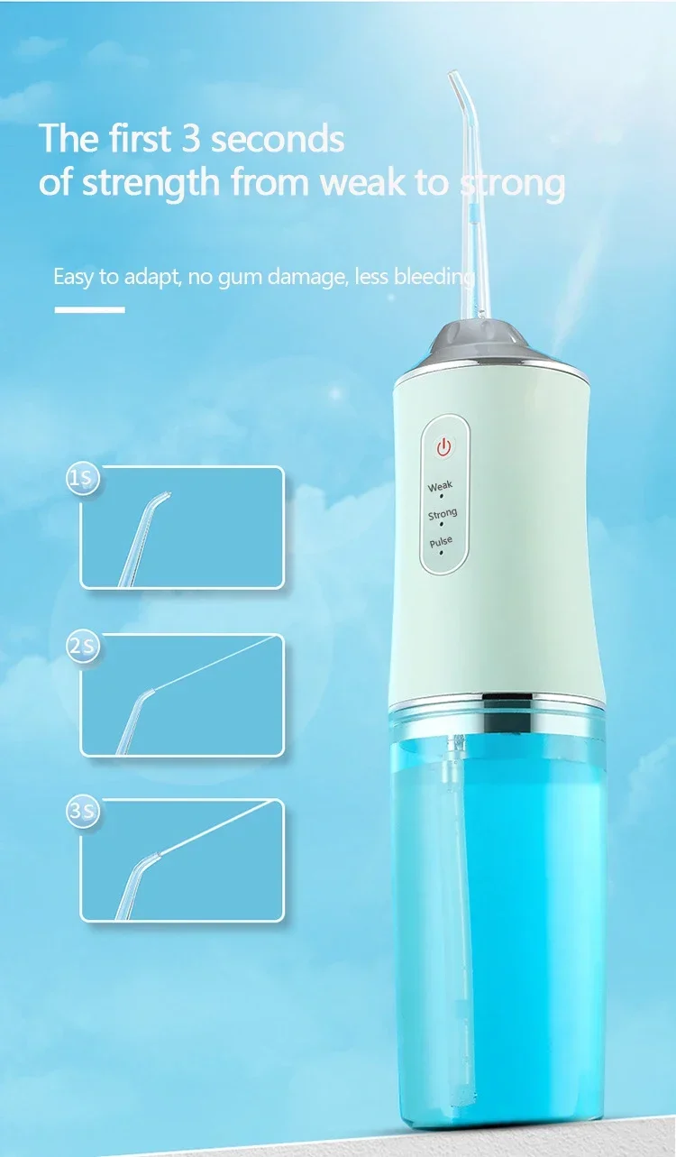 oral irrigator close detail
