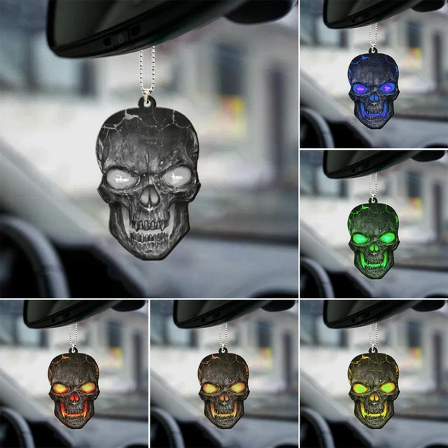 Fashion Skull Car Accessories Interior Creative Skull Car Air
