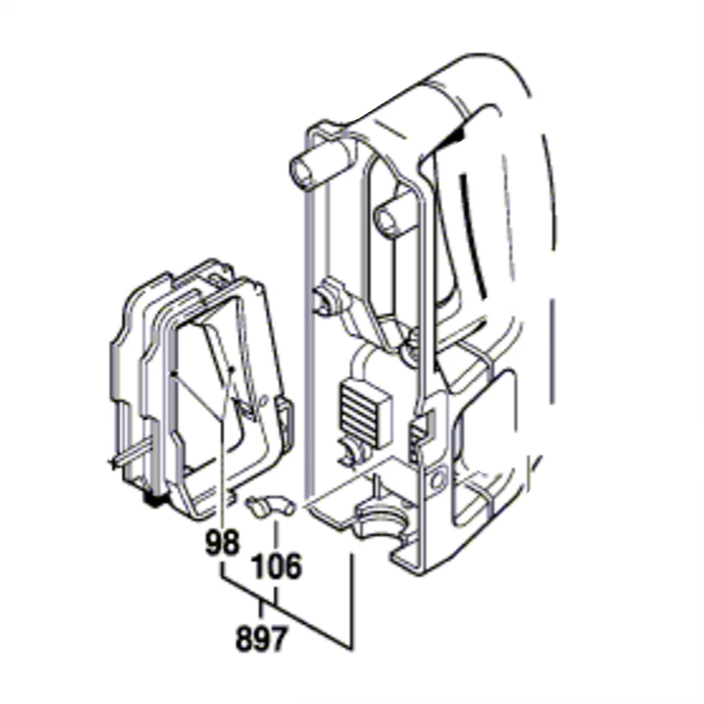 

Handle FOR BOSCH 11222EVS 11222EVSG GBH4DSC Rotary Hammer