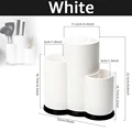 3 hole White