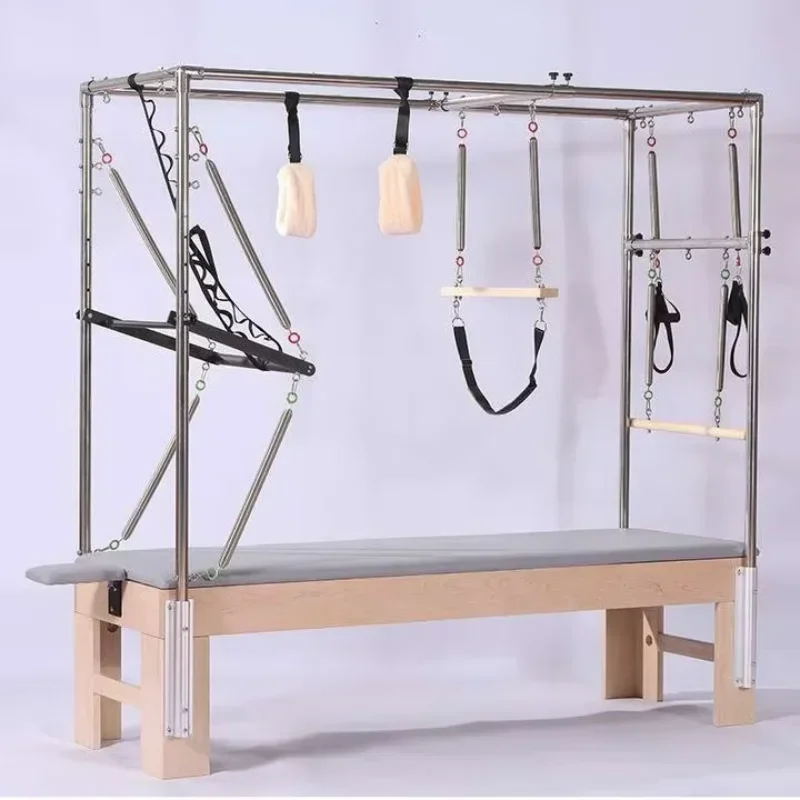 yoga training maple wood Tower cadillac removable pilates bed machine pilates cadillac