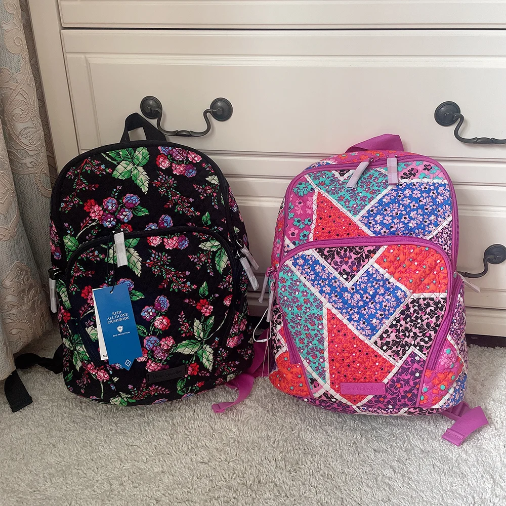 

VB new product pure cotton eco-friendly printed mini shoulder bag for travel, portable and cute small size backpack