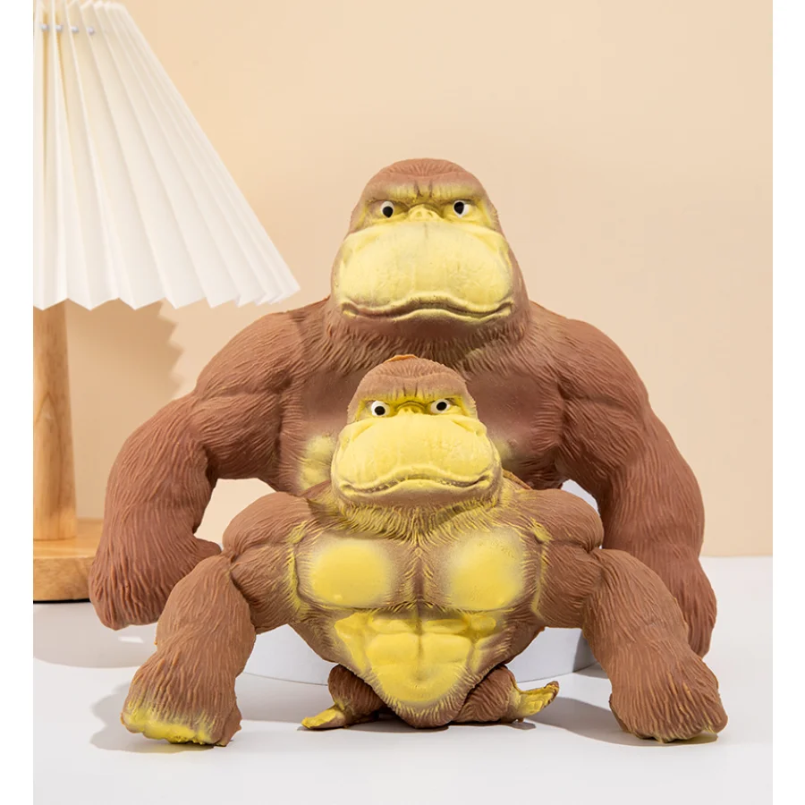 

Big Giant Antistress Orangutan Decompression Tricky King Toy Squishy Elastic Monkey Funny Gorilla Chimpanzee Squeeze Toys