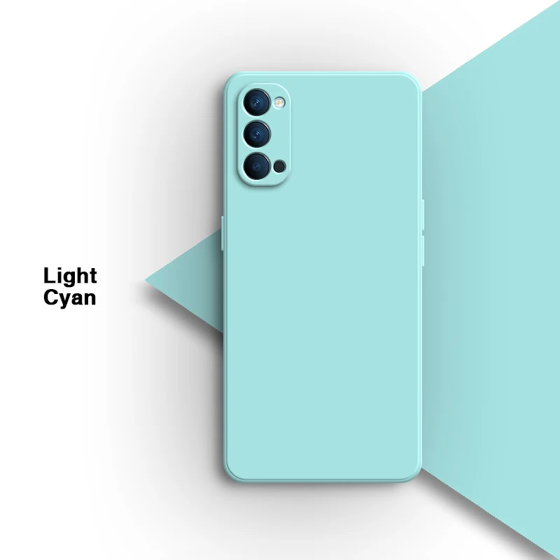 Silicone Phone Case - Classic Straight Edge, Soft & High Quality Back Cover