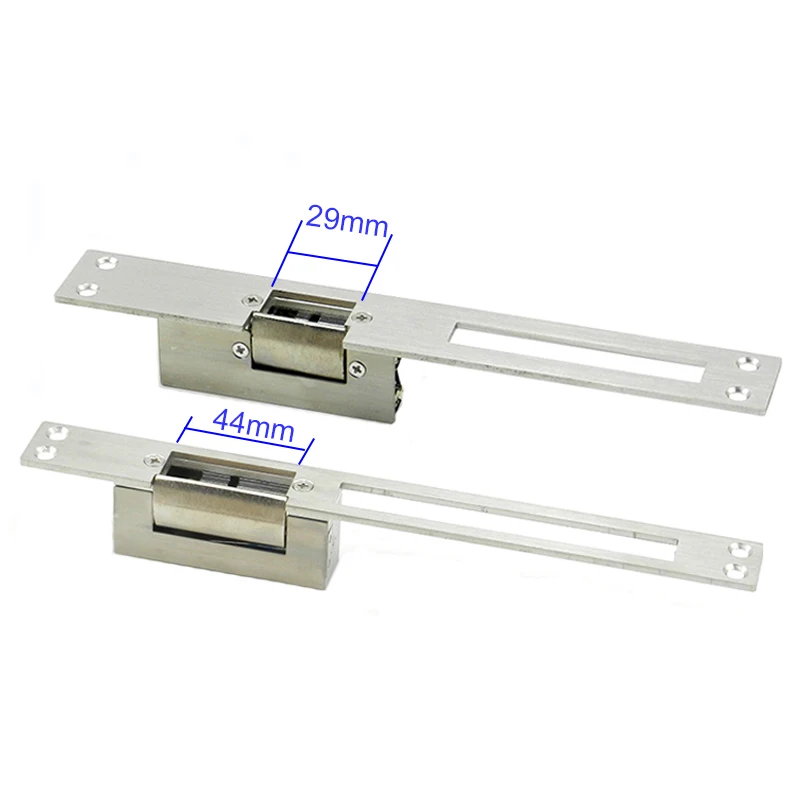 ล็อคไฟฟ้า Strike แผงยาว ล็อคประตูอิเล็กทรอนิกส์ ล้มเหลวปลอดภัยหรือล้มเหลวปลอดภัย ลิ้นล็อคแรงถือ 800KG 1