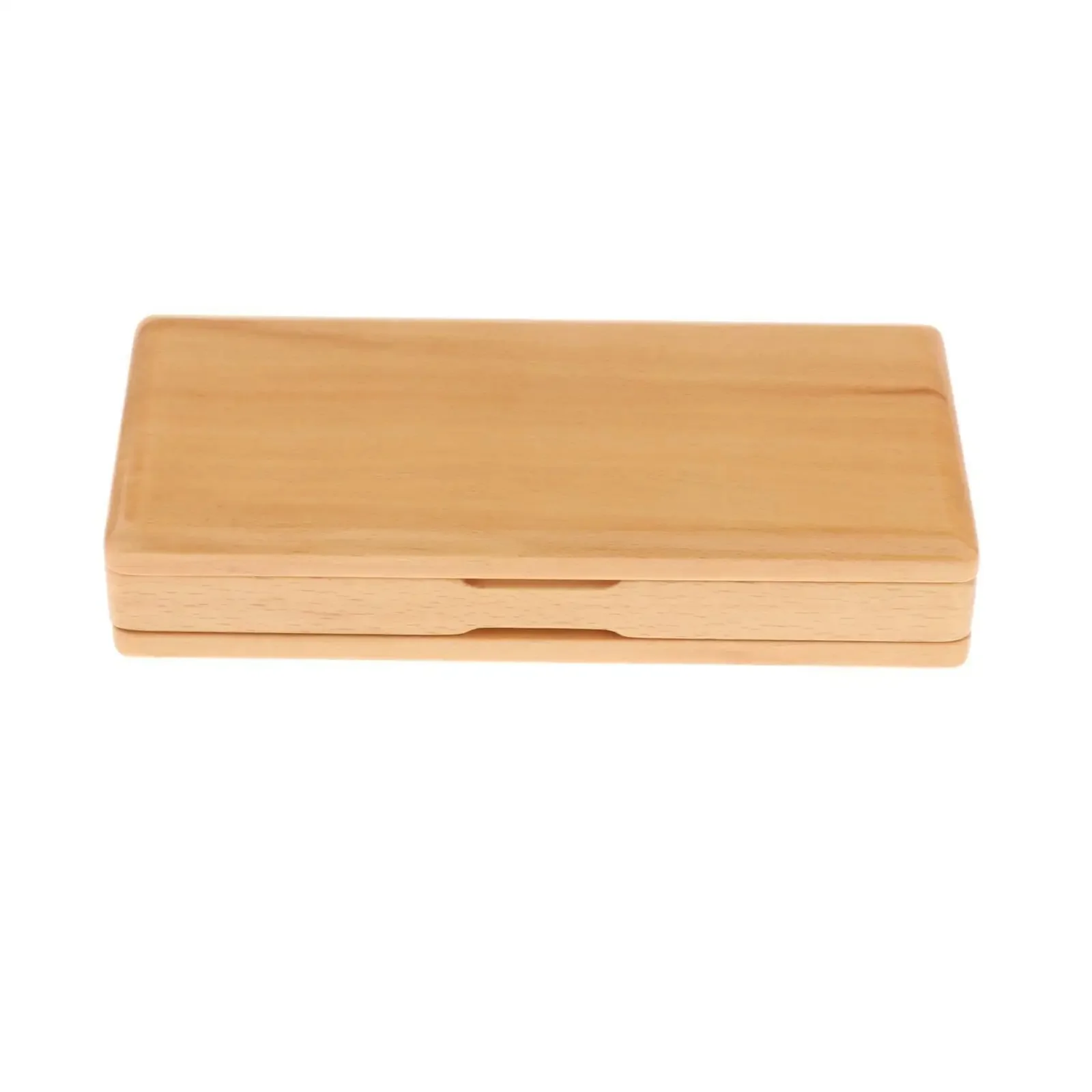 Beige Wooden Case for Reed Storage Box Holds 40 Parts Dimensions 20x9x3x3cm 7cm