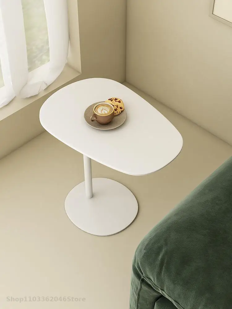 Modern Simple Sofa Side Table Small Apartment Household Side Table Simple Coffee Living Room Iron Minimalist