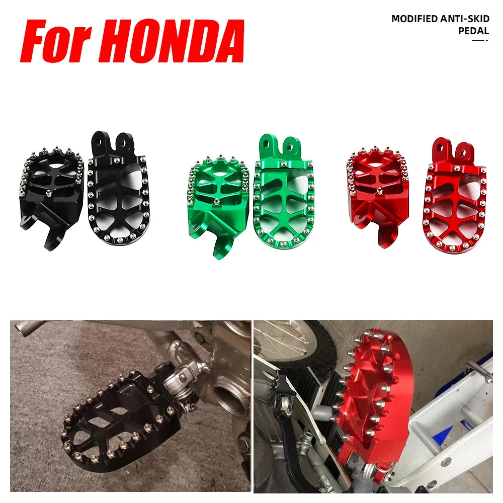 KAWASAKI KLX250 2006-2008 Motorcycle Footrests Foot Pegs Pedal