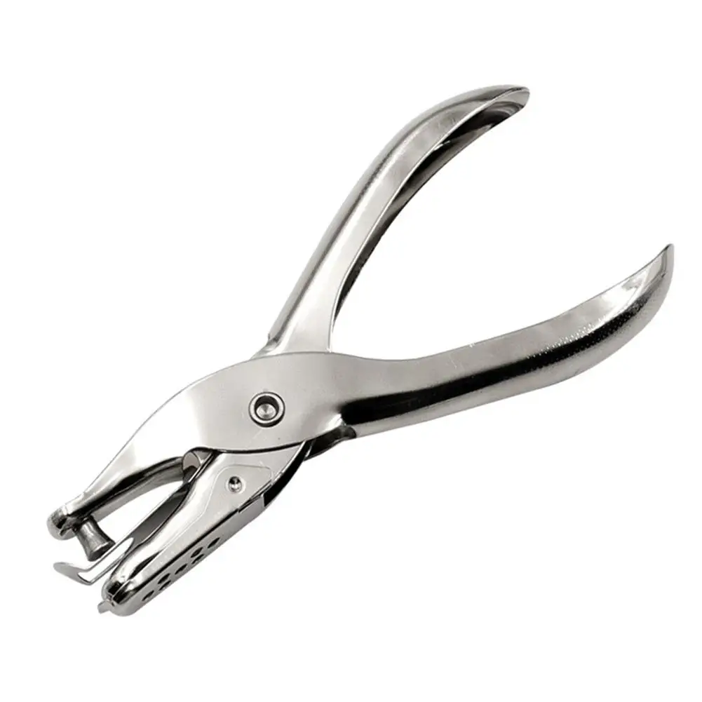 Paper Card Plier Hole Punch Universal Size 6mm Single Hole Puncher Easy Use