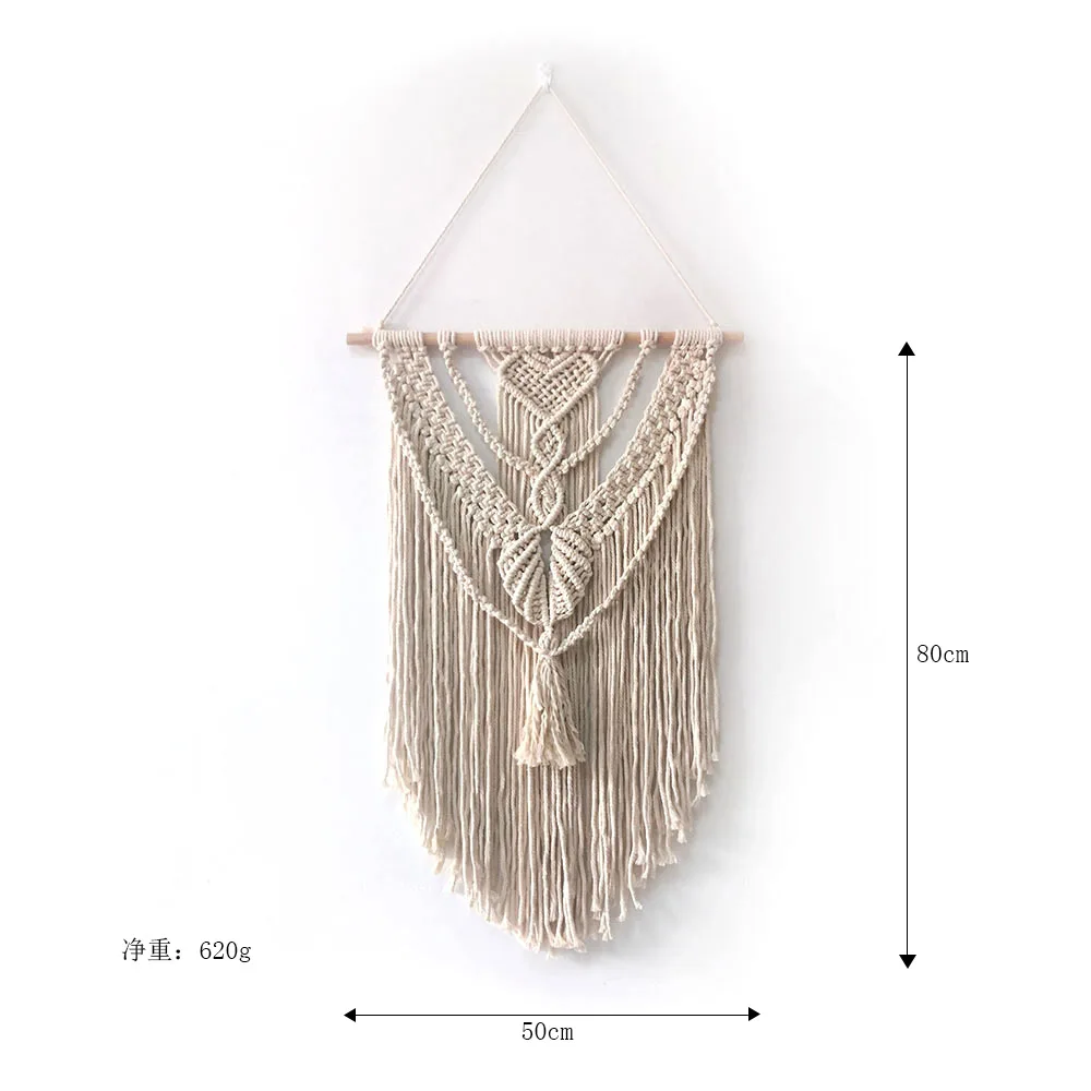 Nordic Macrame Boho Wall Tapestry