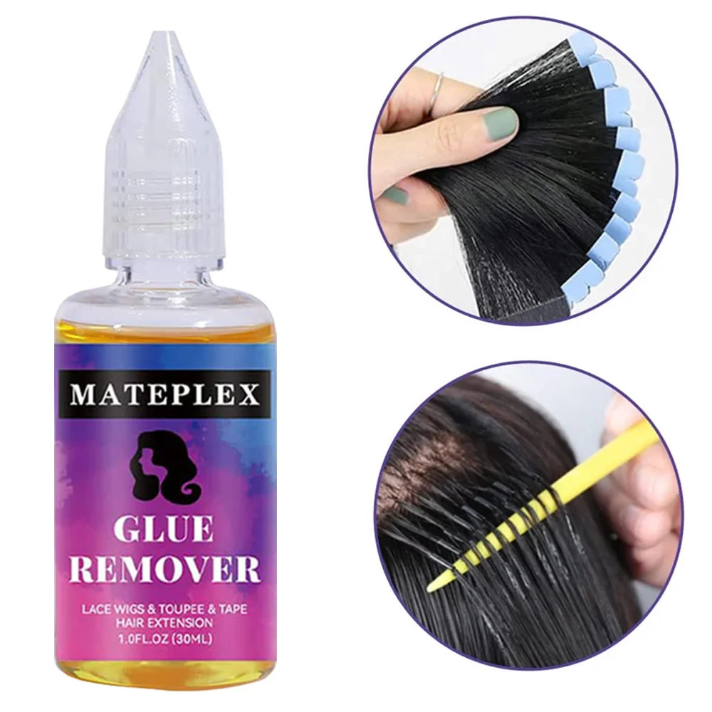 Wig Glue Lace Wig Glue Wig Install Kit 4PCS/Lot Wig Glue for Lace Waterproof Lace Glue Adhesive Strong Hold Hair Edge Control Melt Band Hair Brush Wig Installation Kit