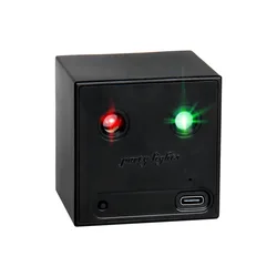 Rechargeable Mini LED Stage Light for Outdoor Parties and Home Decor (Black)