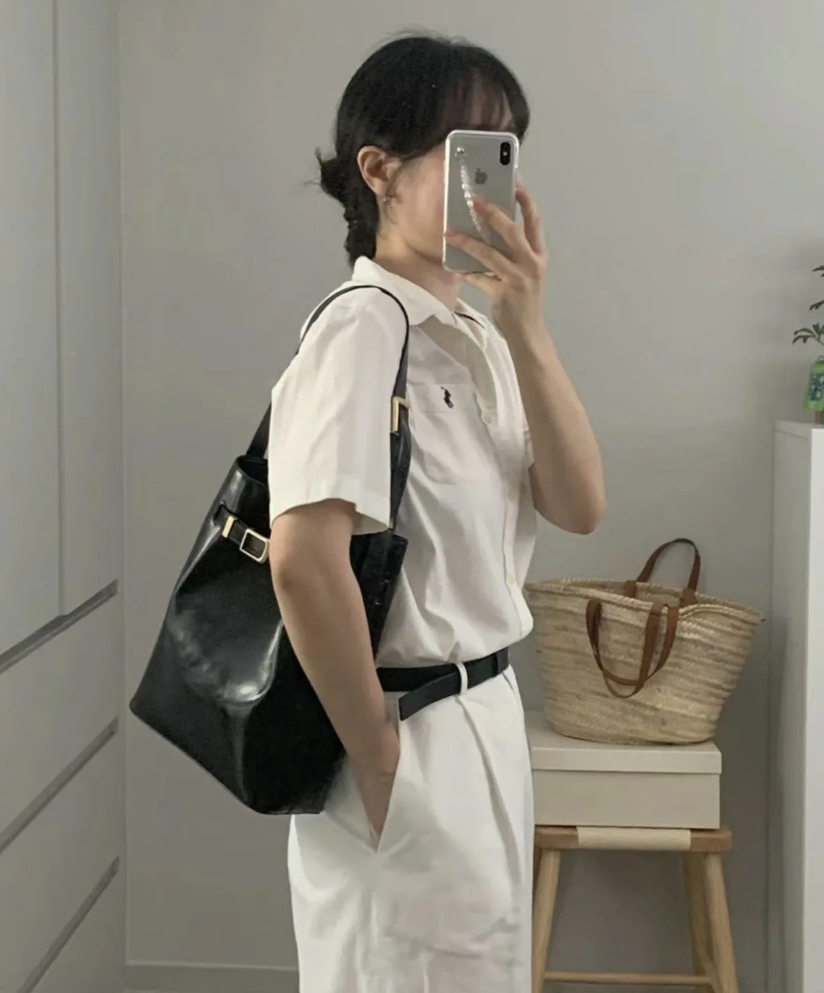 Luxury Brand Korean Women's Tote Bag Shoulder Handbags Crossbody Y2k Bucket Large Capacity Commuting Retro Simplicity Fashion