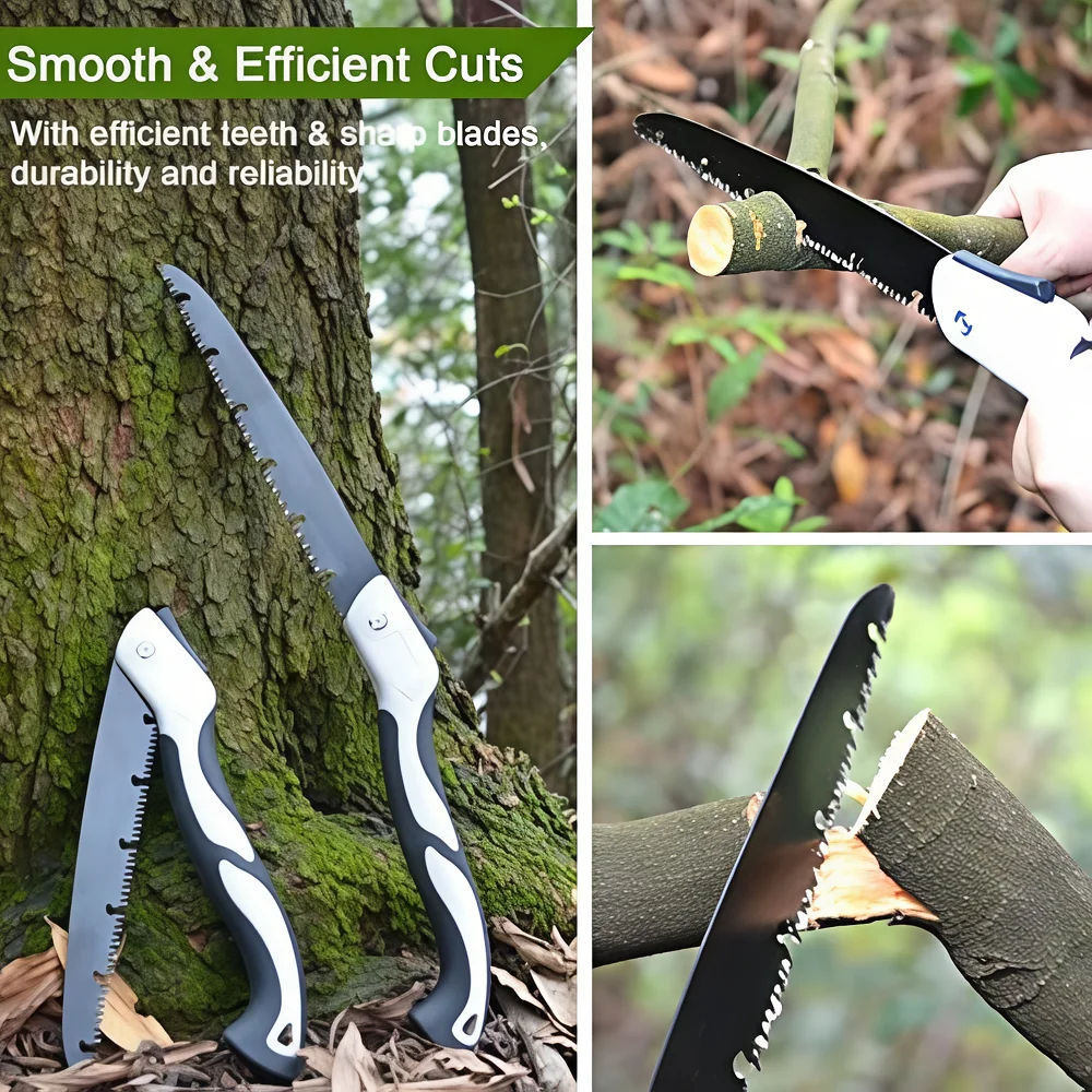 Gardening portable saw secateurs outdoor logging folding hand saw for garden multifunctional pruner grip Tok foldable tools