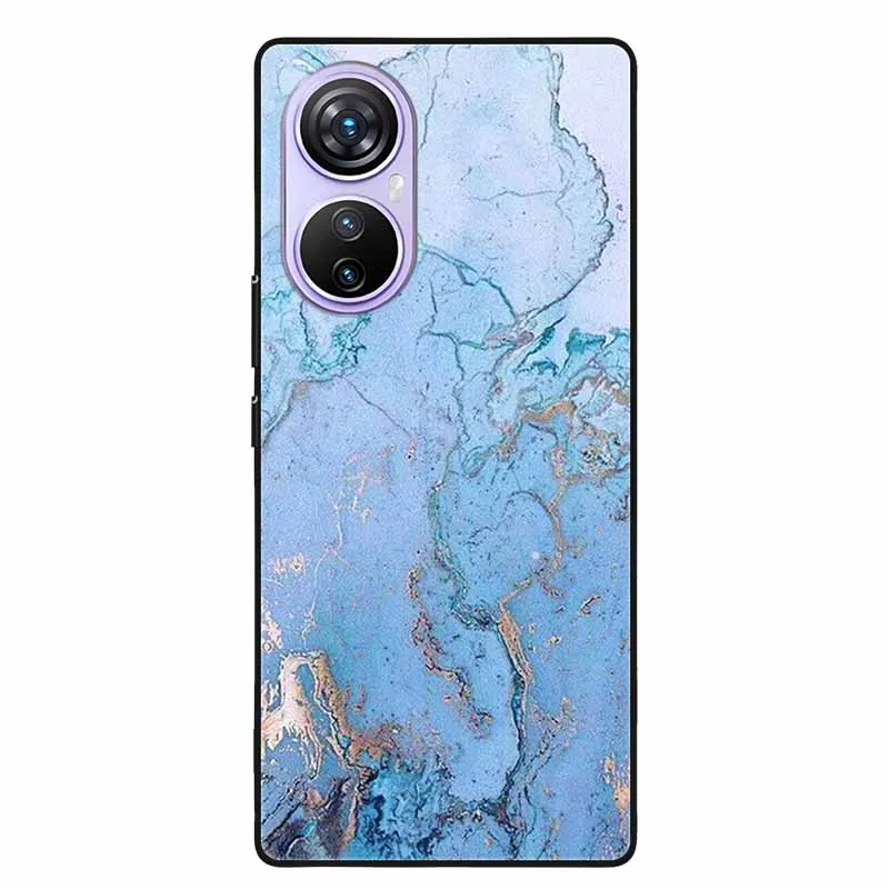 Lovely Marble Print Silicone TPU Phone Case - Soft Back Cover