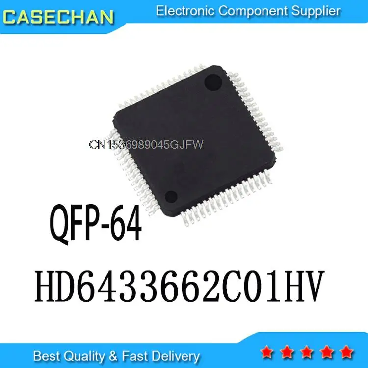 

5 шт. новые и оригинальные 6433662C01HV 6433662C01 QFP-64 HD6433662C01HV