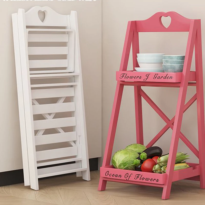 Nordic Fold Plant Shelves Flower Shelf Multilayer Trapezium Flower Pot Plant Shelves Balcony Garden Furniture Charpente FYPS