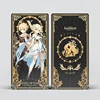 22Pcs Game Game Genshin Impact Tarot Card Yae Miko Raiden Shogun Kaedehara Kazuha Playing Card Cosplay Props Anime Tarot Card Ch 4