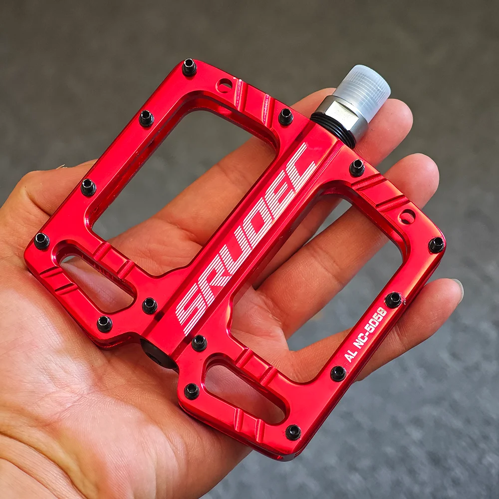 GOLDIX 3-lagiges Mountainbike-Pedal, abgedichtetes Lager, Triperin, hochfest, zusätzliches Anti-Rutsch-Pedal, Rennrad-Pedal – Detail 9
