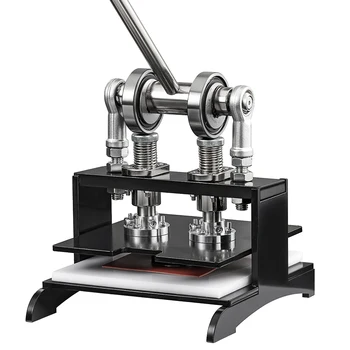 Macchina Fustellatrice, Macchina Fustellatrice Manuale, Macchina per Taglio e Fustellatura, Macchina Punzonatrice Manuale, Piccola Macchina per Taglio Pelle