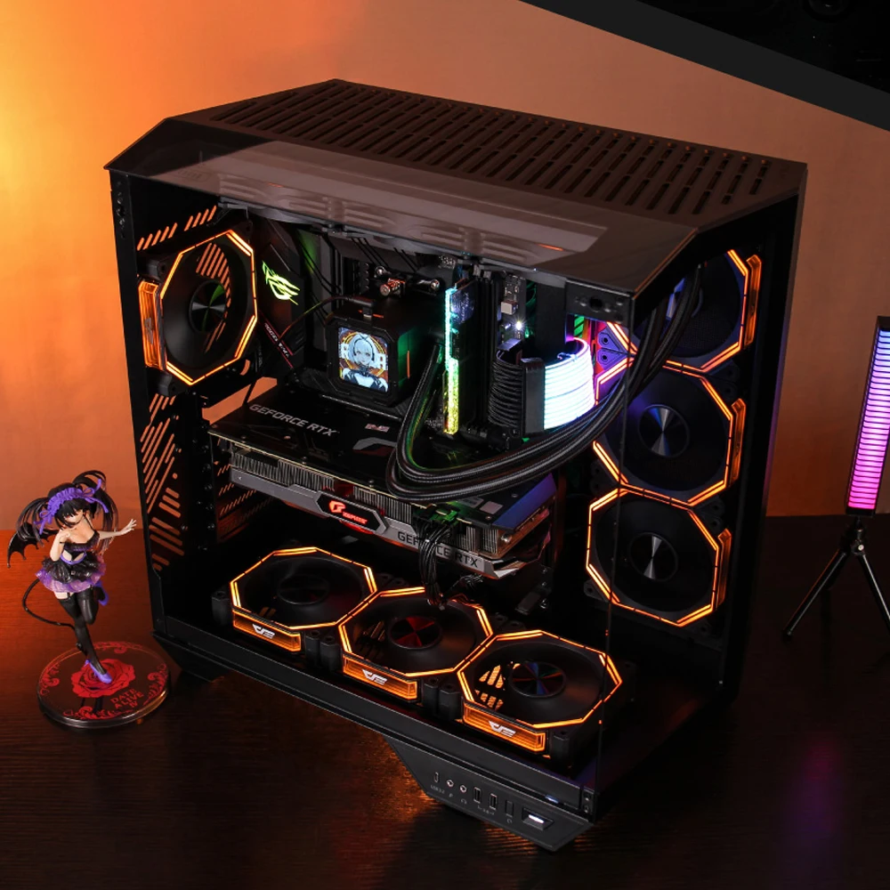 ARGBファン Reverse 黒 S2bb814096e4a4ea8a794b4bc016c0