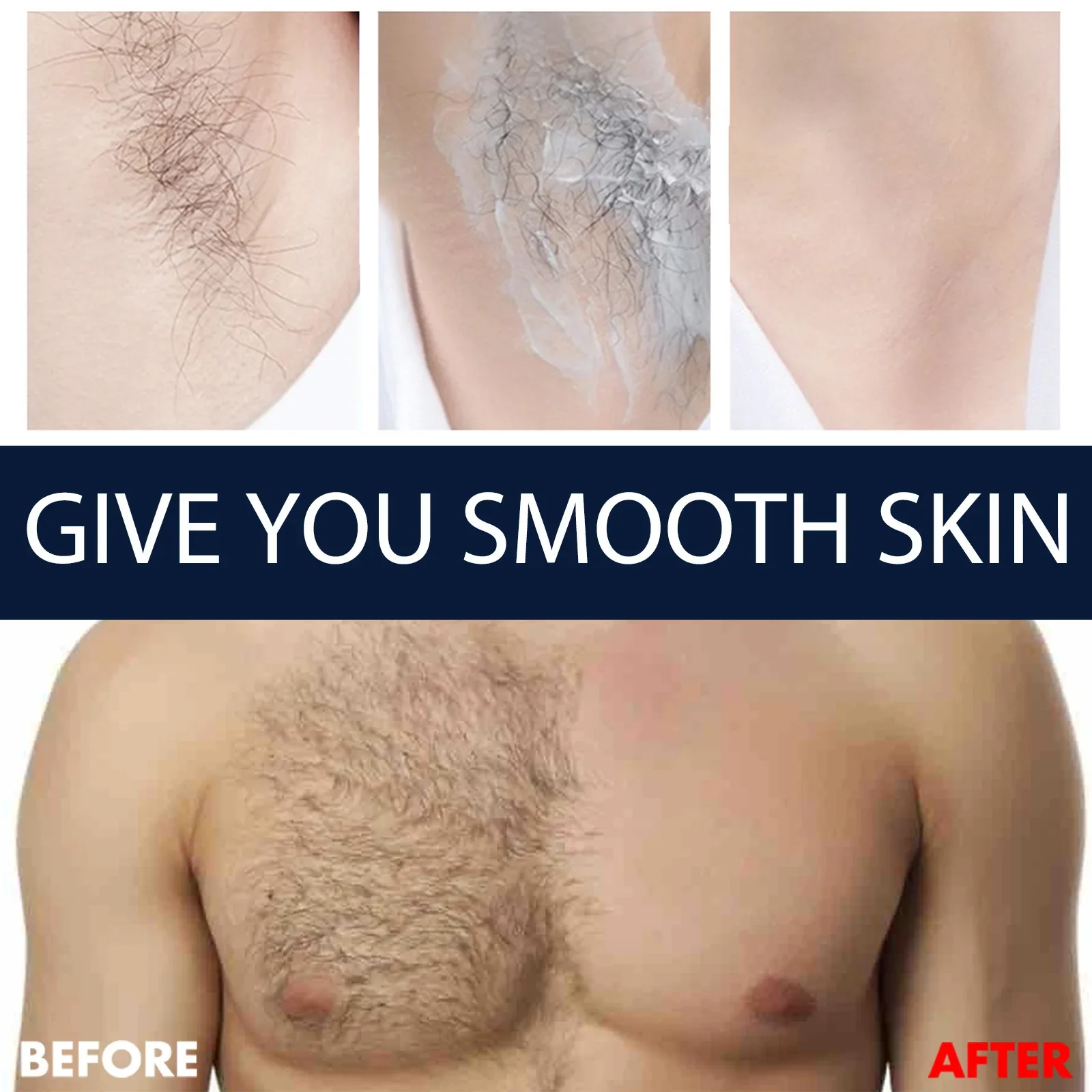

Sdottor New Hair Removal Inhibitor Cream Permanent Hair Regrowth Inhibitor Painless for Beard Bikini Intimate Legs Body Armpit S