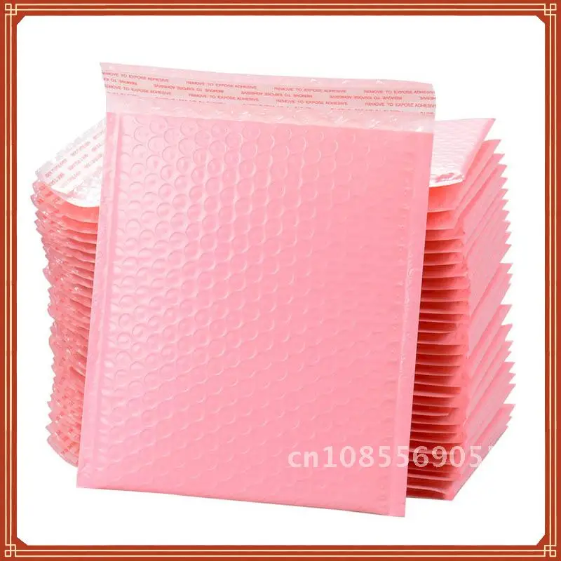 

10pcs Pink Bubble Envelope Bags Self Seal Mailers Padded Shipping Envelopes With Bubble Mailing Bag Shipping Gift Packages Bag