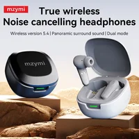  mzymi A98 AI Intelligent Translation Wireless Earbuds Bluetooth5.4 Earphones Noise Cancelling In-Ear Multi-Language Headset 1