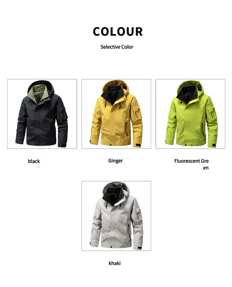 Men's three anti-punching jacket new jacket men's spring and fall