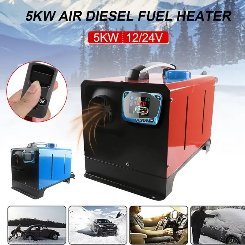 

12V 8KW 5KW Car Diesel Heater Fuel-operated Low Noise Dry Parking Remote Webasto Seat Heating Without Turning on The Engine