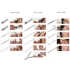 16PCS Nail Clippers Sets Nail Care Kit/Scissors/Trimmer/ Manicure/Pedicure Cutters /Eyelash Trimmer/Nail Tools/Toenail Knife 6