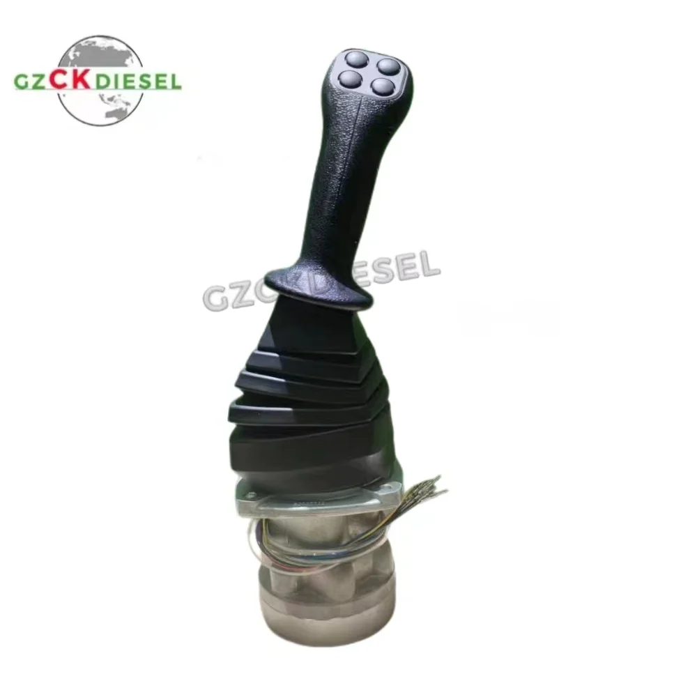 Left Joystick Right Joystick Handle 82771146 With 4 Buttons for Volvo 300DL EC300DL EC300 Excavator