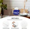 Zeta Phi Beta Print PU Leather Tissue Box Cover Square Decorative Tissue Holder for Living Room Bedroom Bathroom Home Office Car 2