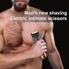 Groin Hair Trimmer - Electric Trimmer for Men Waterproof Ball Ceramic Blade Trimmer for Pubic/Body/Groin Grooming 2