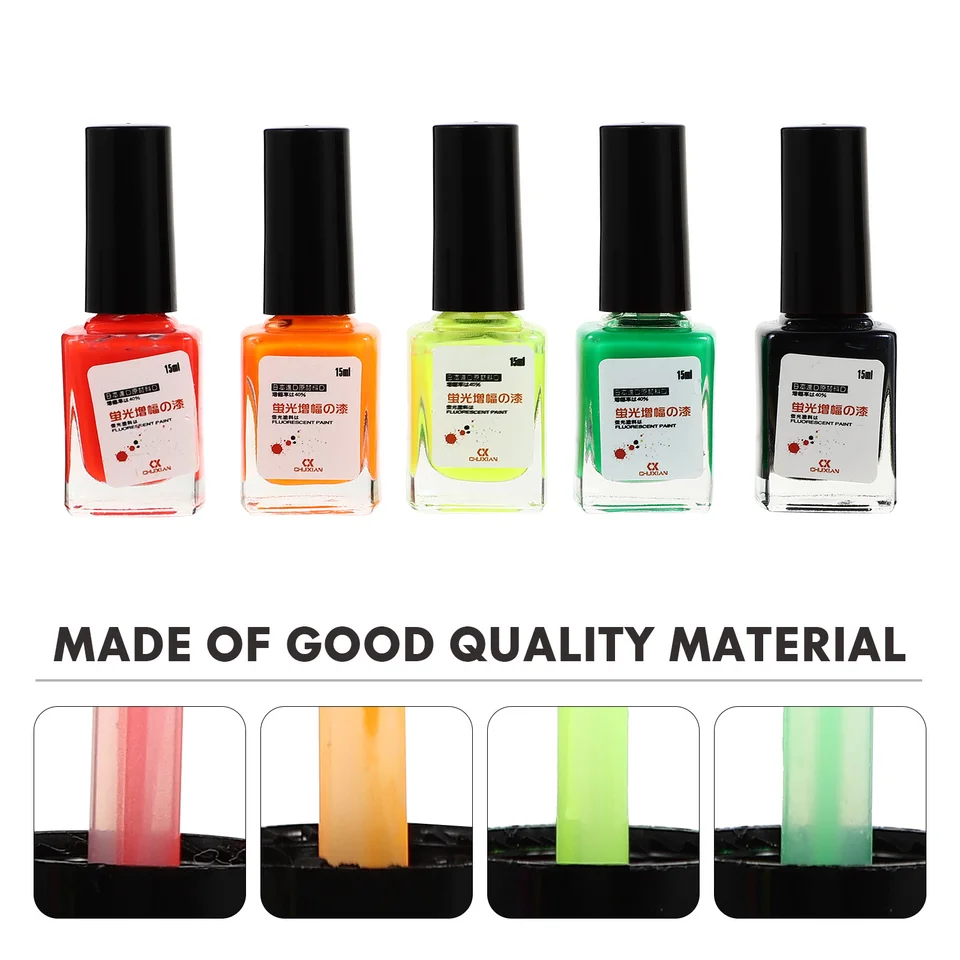 Vernice Galleggiante Per Pesci, Vernice Galleggiante Per La Pesca, Vernice Fluorescente Multiuso Per Galleggianti Da Pesca, Forniture Da Pesca Facili Da Usare Da 15 Ml, Vernice Galleggiante Compatta P - Foto 10