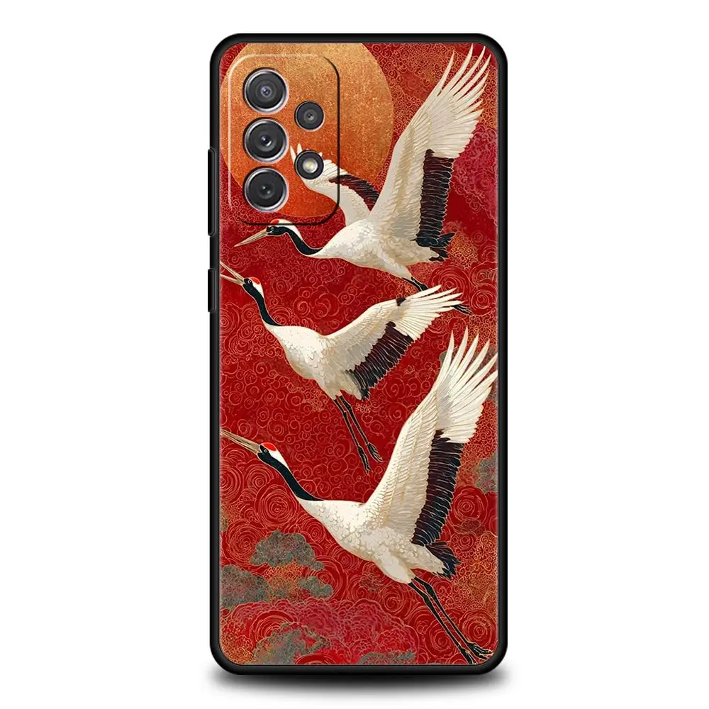 Japanese Style Art Phone Case with Traditional Design