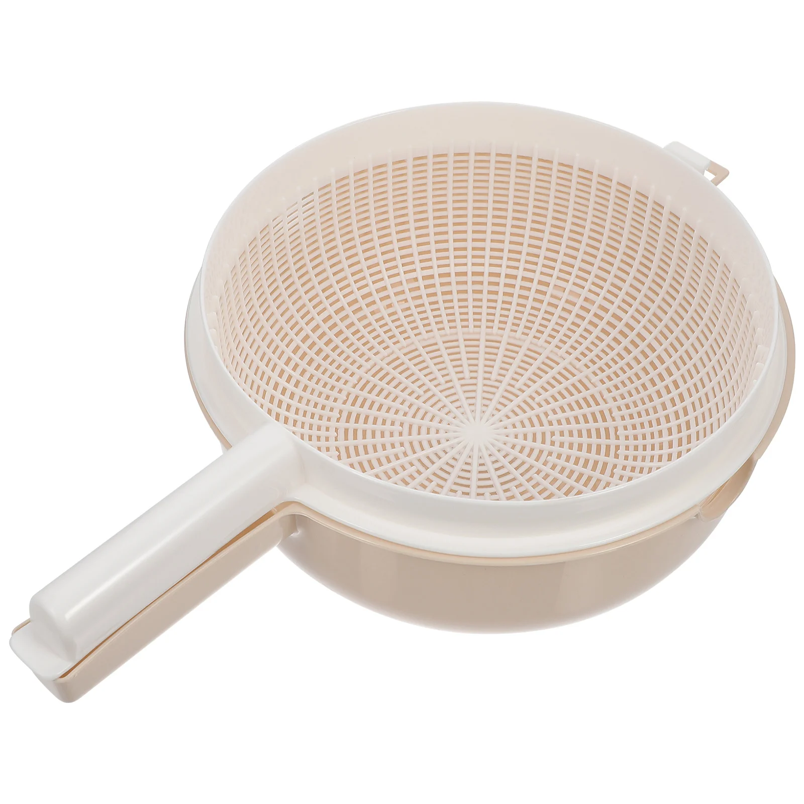 

Vegetable Washing Basket Double-layer Draining Basket Bowl Fruit Drying Basket kitchen fruit and vegetable drain basket