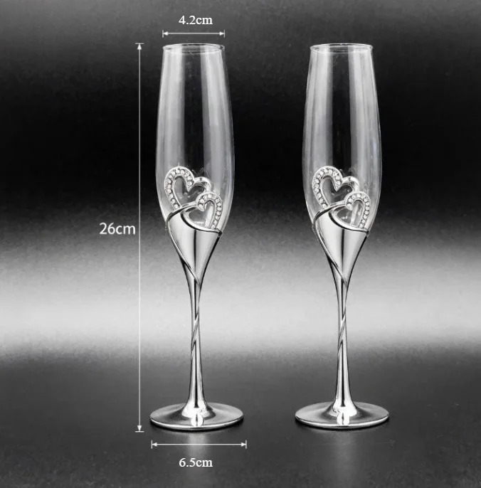 Luxury Crystal Red Wine Glass Set - Elegant Tall Glasses