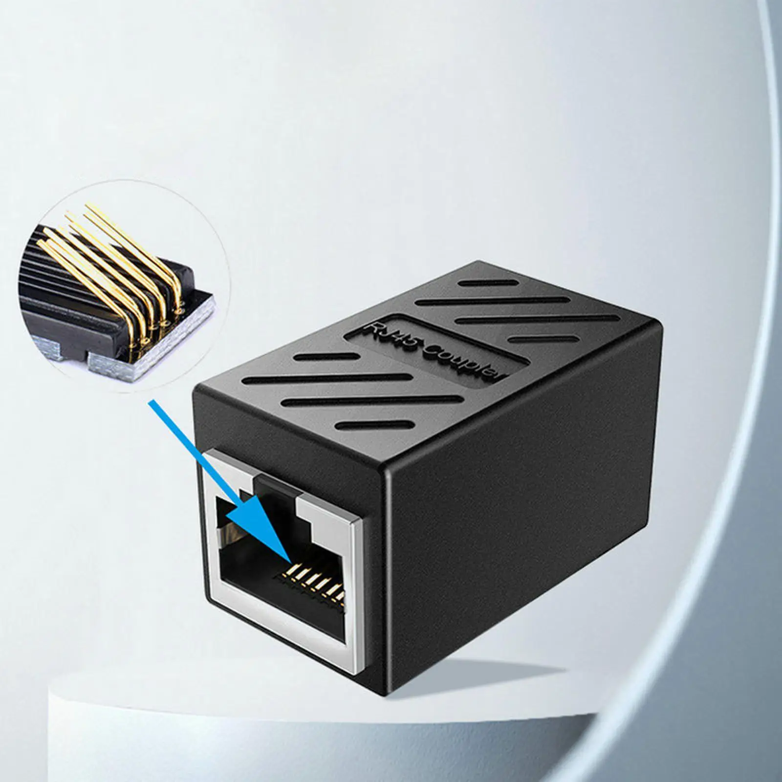

2 шт., коннекторы для ТВ-приставок, RJ45