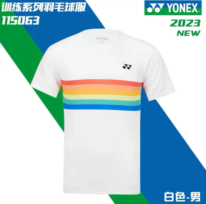 Yonex Badminton Suit for Men and Women Quick-drying Breathable Short-sleeved Tops T-shirts short sleeve t shirt badminton uniforms
