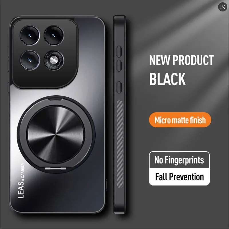 Moto Edge 70 Pro Ultra Fusion 360° Rotating Magnetic Ring Stand Protective Case