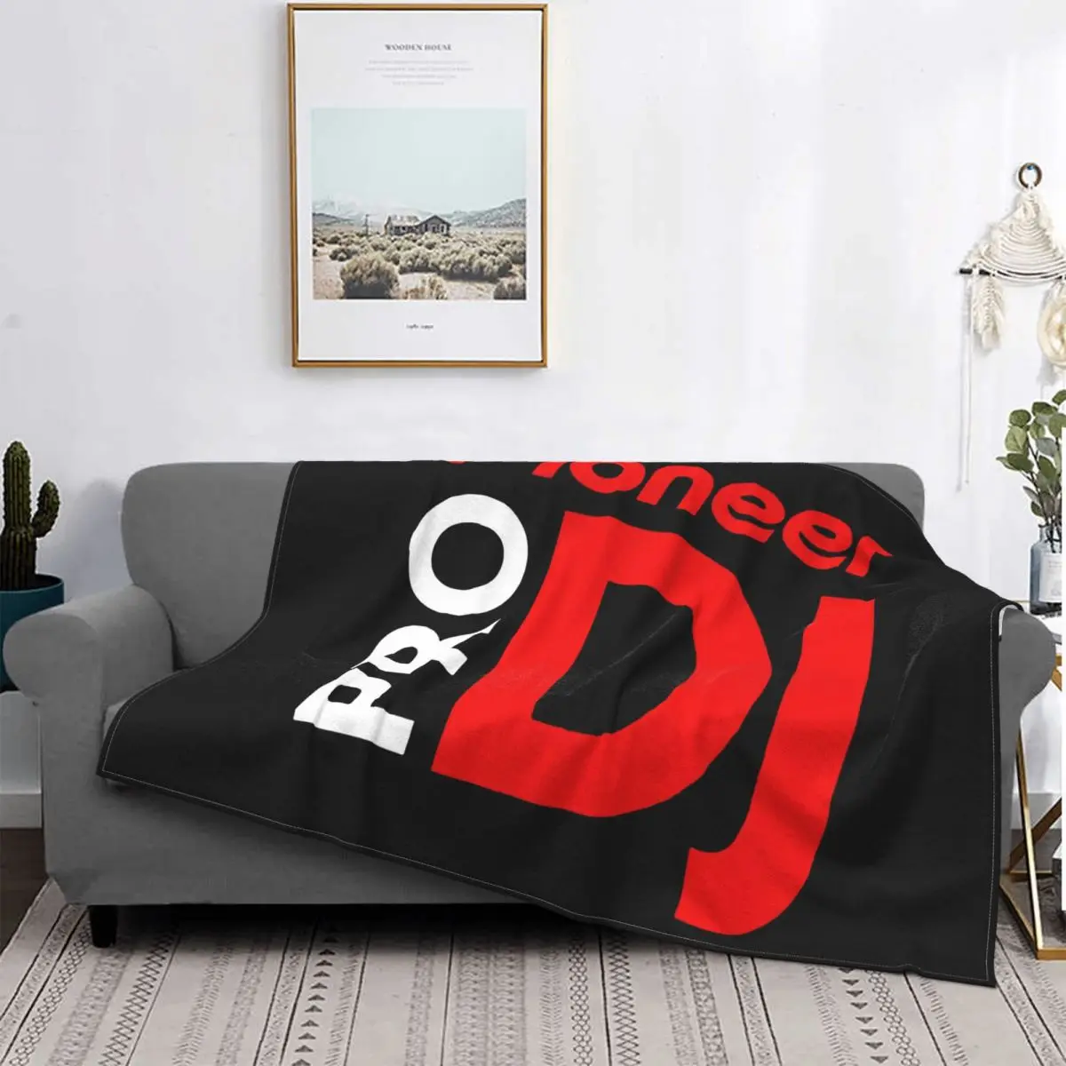 Coperta Di Flanella Musicale Uomo Donna Pioneer Dj Pro Cdj Cd Player Blend Casual Pride Unisex Coperta Leggera Morbida E Confortevole