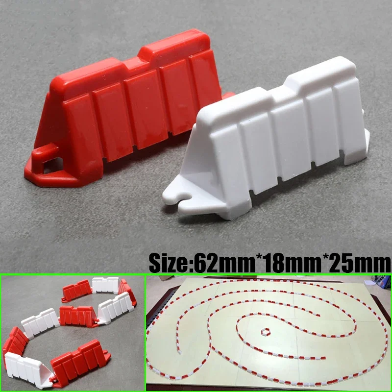 20 Pezzi Drift Rc Car Racing Roadblock Trasporto Pista Scene Combinate Per 1/10 1/14 1/16 1/18 Hsp Tamiya Hpi Kyosho Parte