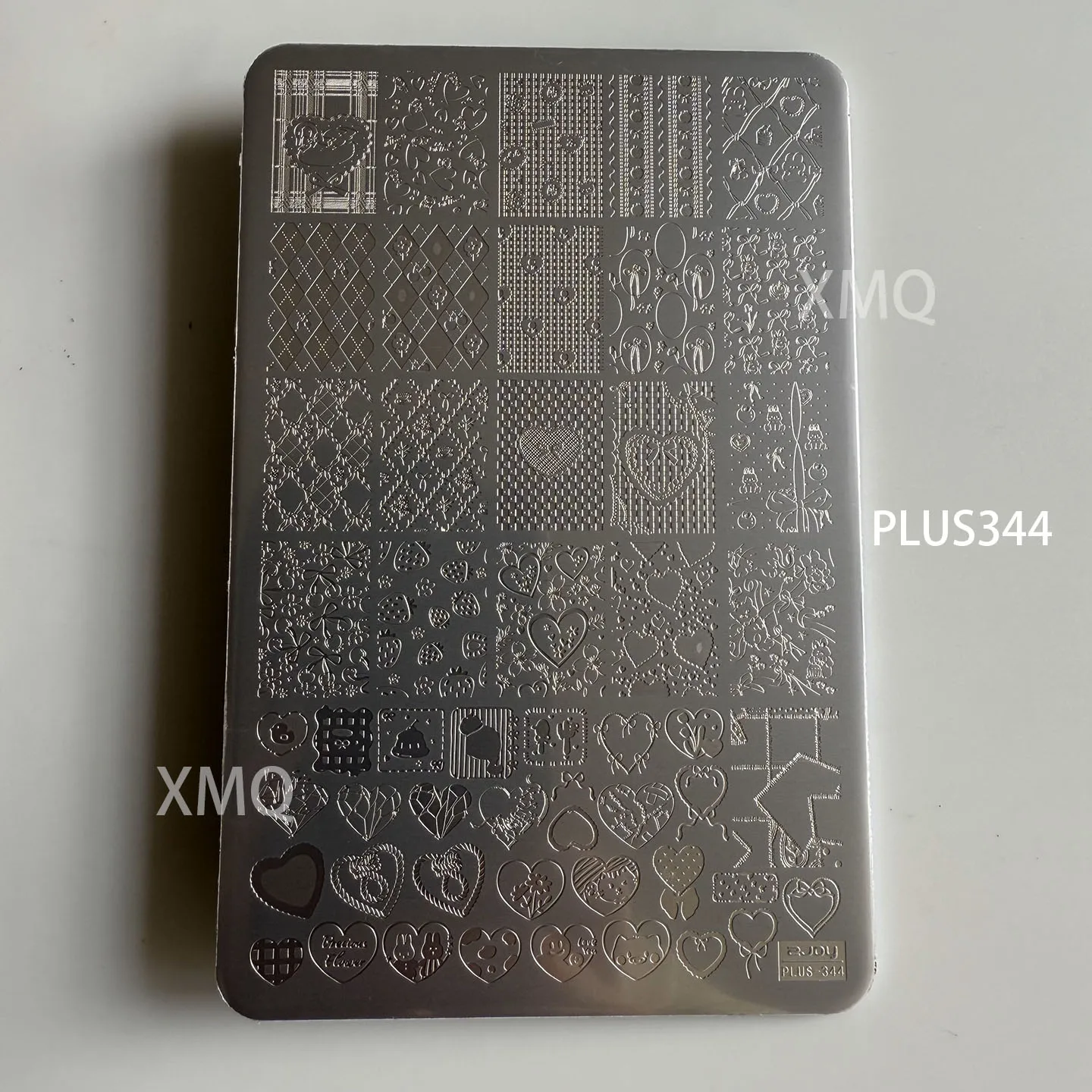 XMQ NAIL ART STAMPING PLATES APPLES TEMPLATES BLUMEN BILDEPLATTE – Detail 3