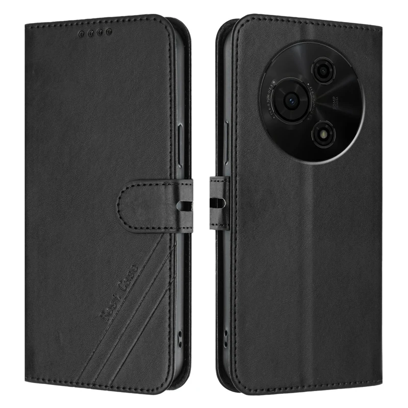 Leather Flip Wallet Phone Cover for TCL NxtPaper 60 Ultra